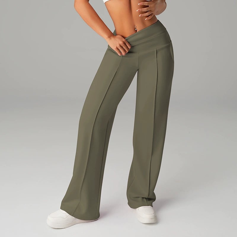 👖 50% DE RÉDUCTION ! 💃 Pantalon Droit Femme – Coupe Ample, Tissu Souple & Élégance Quotidienne ✨