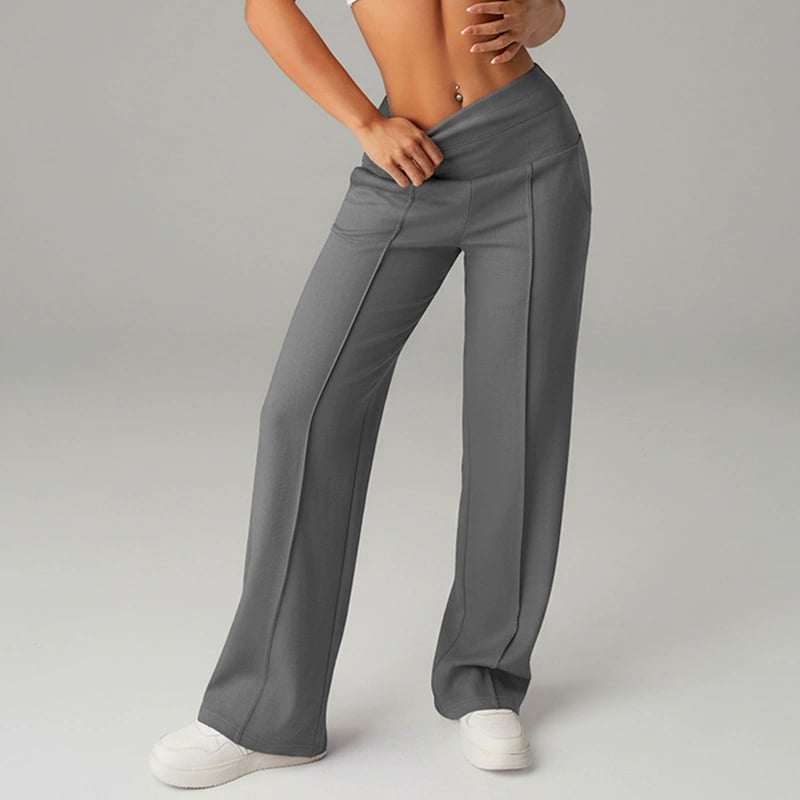 👖 50% DE RÉDUCTION ! 💃 Pantalon Droit Femme – Coupe Ample, Tissu Souple & Élégance Quotidienne ✨