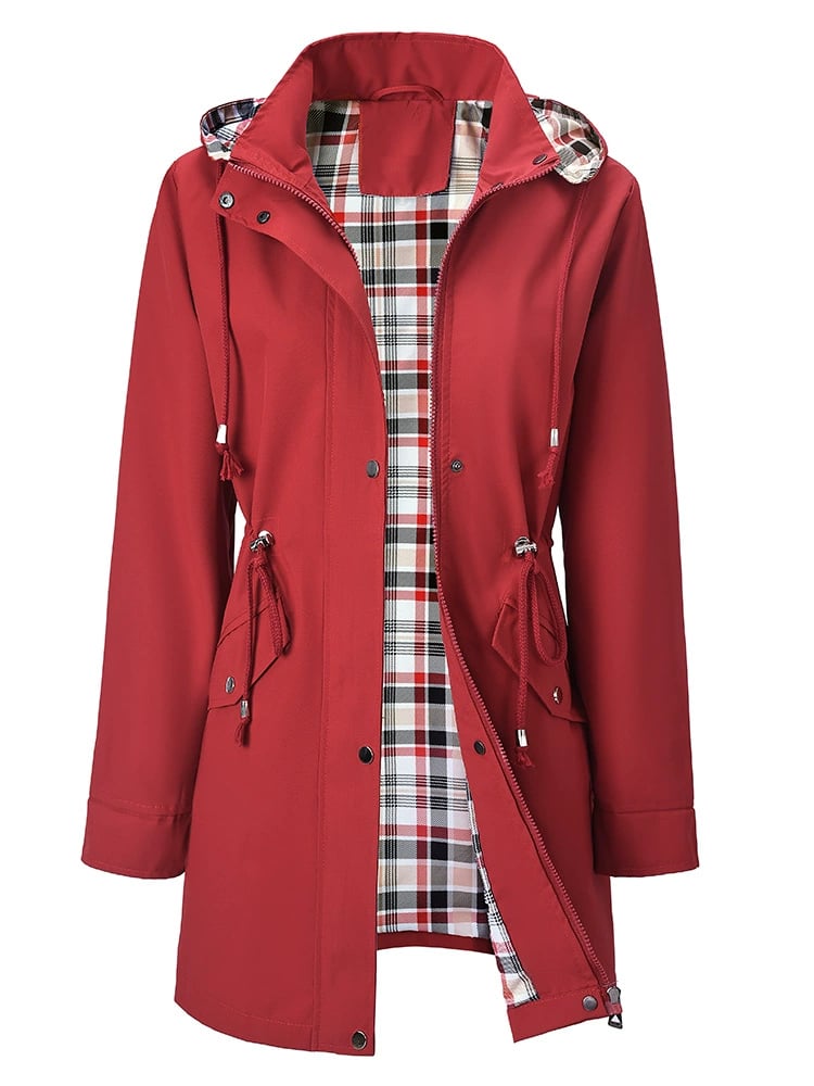 🧥 69% OFF + LIVRAISON GRATUITE ! 💨 Veste Décontractée Imperméable Coupe-Vent - Léger et Pliable pour Randonnée/Voyage Quotidien 🌧️📦