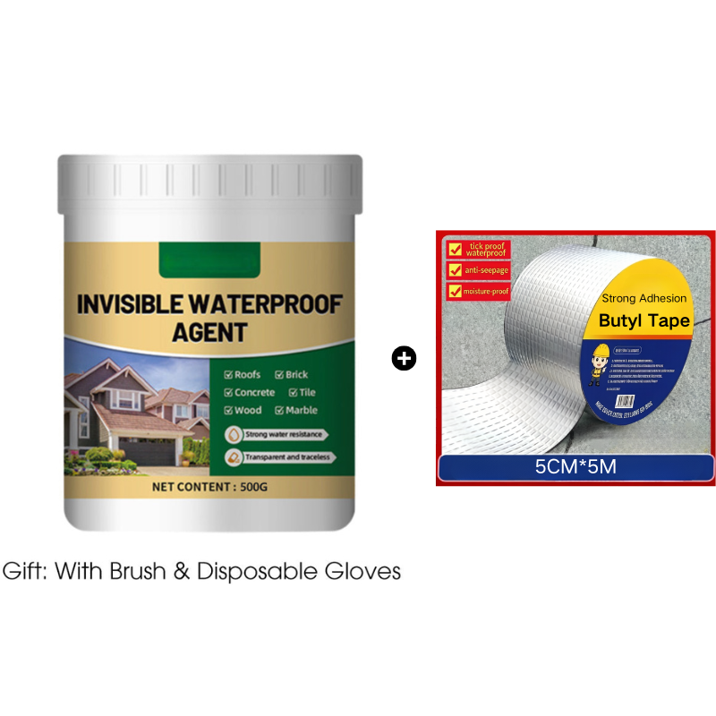 ⏳Offre spéciale à durée limitée⏰Mastic imperméable transparent pour la réparation des fuites