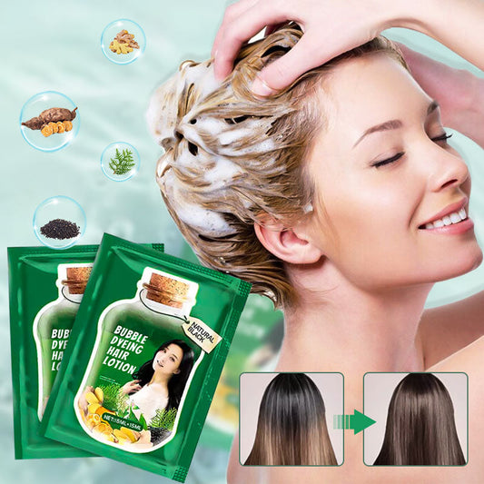 🔥Offre limitée dans le temps🔥 Shampooing colorant Plant Bubble