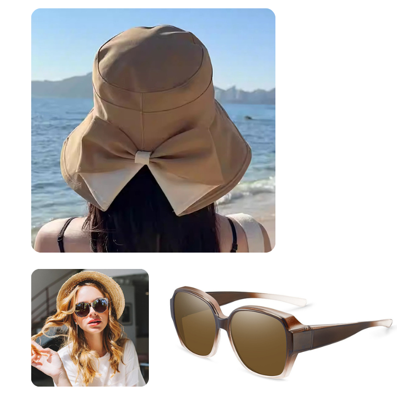 👒 PROMO LIMITÉE 50% DE RÉDUCTION ! ✨ Chapeau de Soleil Femme – Bords Extra Larges, 360° Couverture, Flexible 🌞