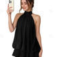 👗 PROMO FLASH – 50% DE RÉDUCTION ! 🌊 Robe Bretelles Légère & Fluide – Effet Portefeuille, Ourlet Évasé & Dos Nu – 8 Coloris, Tailles S-2XL – Idéale pour les Soirées et la Plage ✨