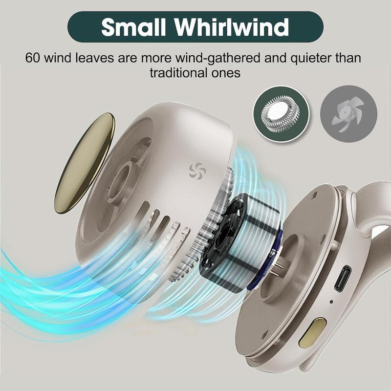 Les best-sellers de l'été☀️Mini-ventilateur portable avec pince🍃 Orientable à 360°