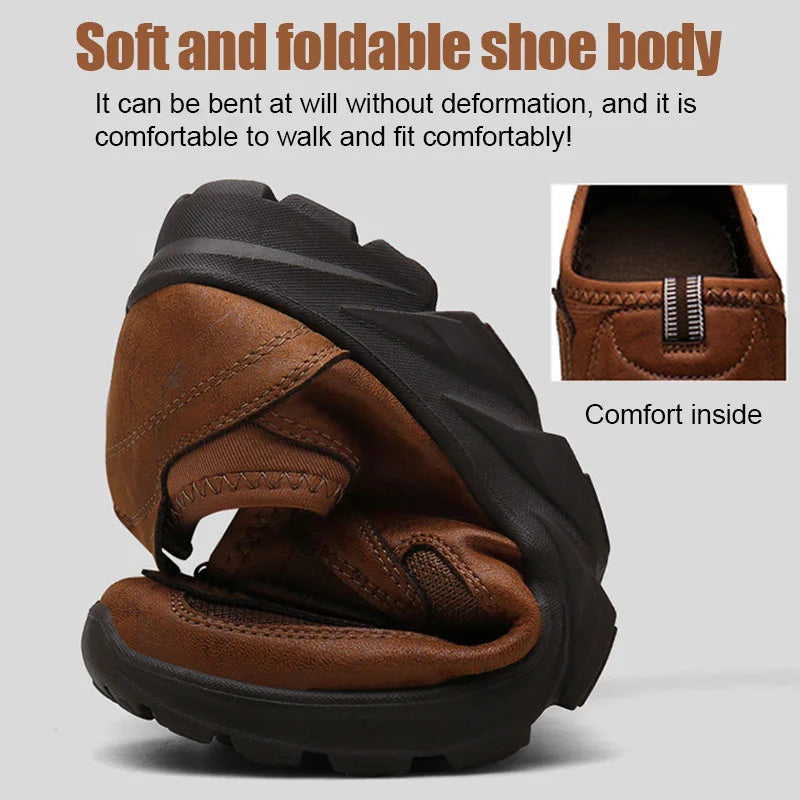 Mocassins occasionnels respirants pour hommes