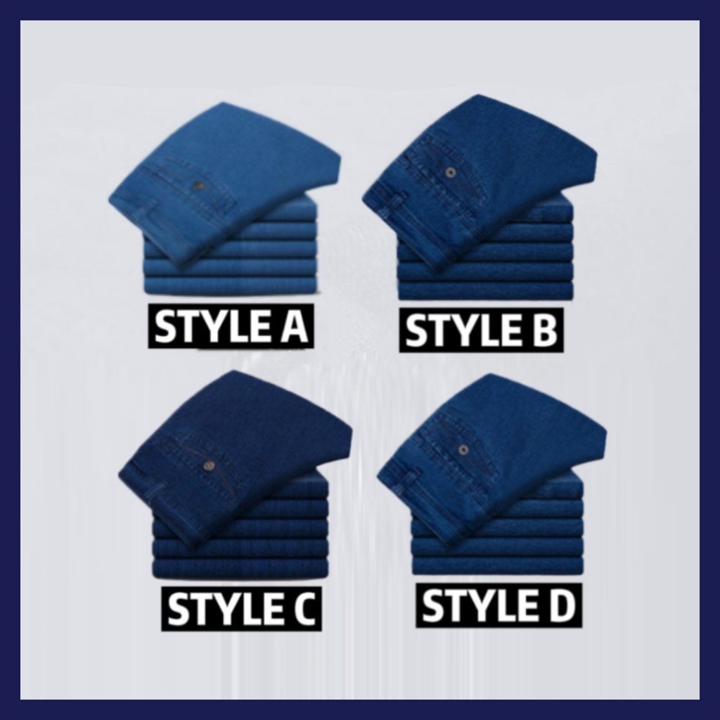 🔥 Hot Sales -50% OFF🔥 Jeans taille haute à coupe droite pour hommes
