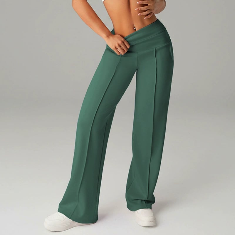 👖 50% DE RÉDUCTION ! 💃 Pantalon Droit Femme – Coupe Ample, Tissu Souple & Élégance Quotidienne ✨