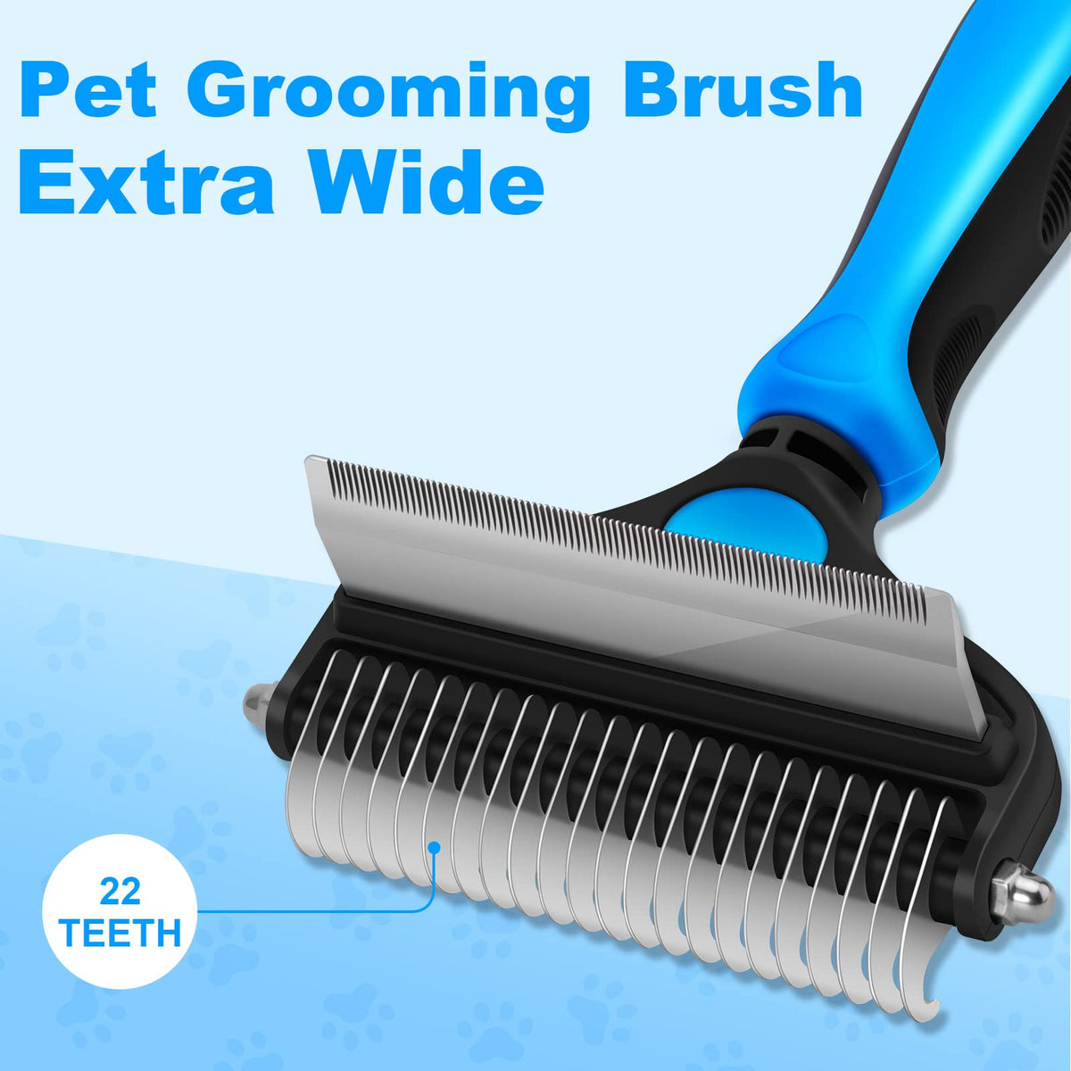 💐50% DE RÉDUCTION ! Peigne démêlage pour chiens/chats – Poils longs & courts efficace 🌀🐩【Stock Limité】