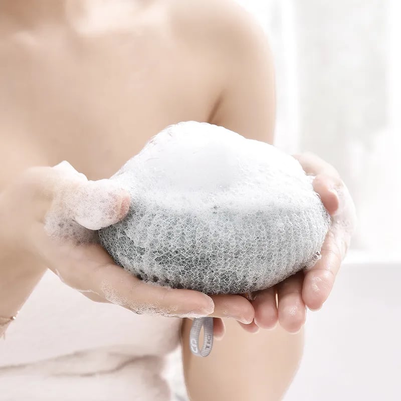 ⏳Spécial à durée limitée⏰Éponge de bain ultra douce en forme de fleur🧽