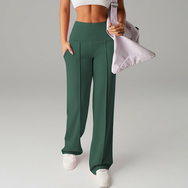 👖 50% DE RÉDUCTION ! 💃 Pantalon Droit Femme – Coupe Ample, Tissu Souple & Élégance Quotidienne ✨