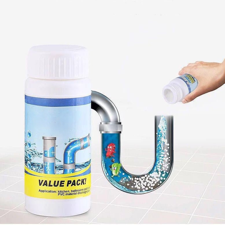 【Vente directe d'usine】Nettoyant puissant pour évier et canalisations 🍃Sans danger pour tous les drains