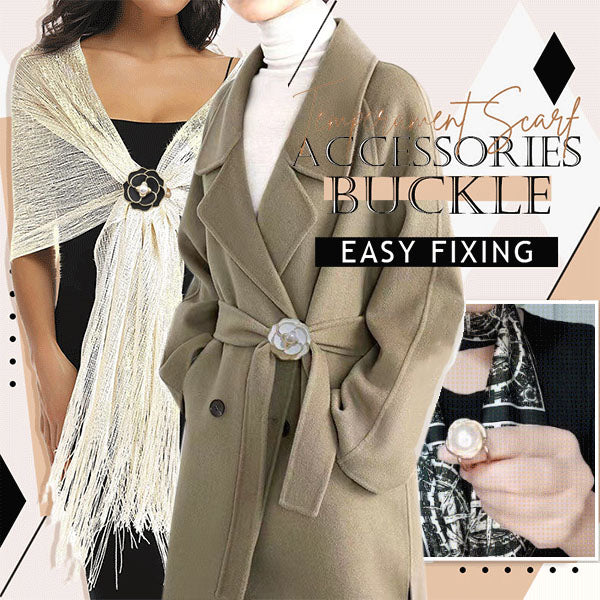 ✨ Boucle élégante pour manteau et écharpe (Remise 50%) – L’élégance au bout des doigts !