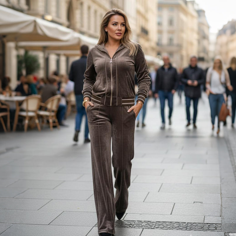 ✨ Ensemble survêtement 2 pièces pour femme — Le confort chic pour toutes les occasions ! 💃【Livraison gratuite】