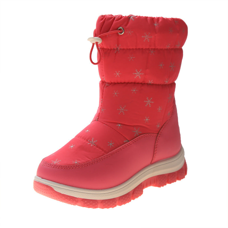 ✨Cadeau idéal - Bottes de neige de haute qualité, sans glissement et imperméables en fourrure synthétique pour les femmes👍