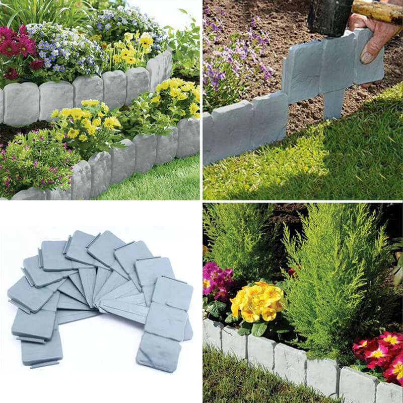 ⏰ OFFRE LIMITÉE : -50 % DE RÉDUCTION ! 🌿 Clôture de jardin en pierre reconstituée – Résiste aux intempéries, Durable & Facile à installer 🏡
