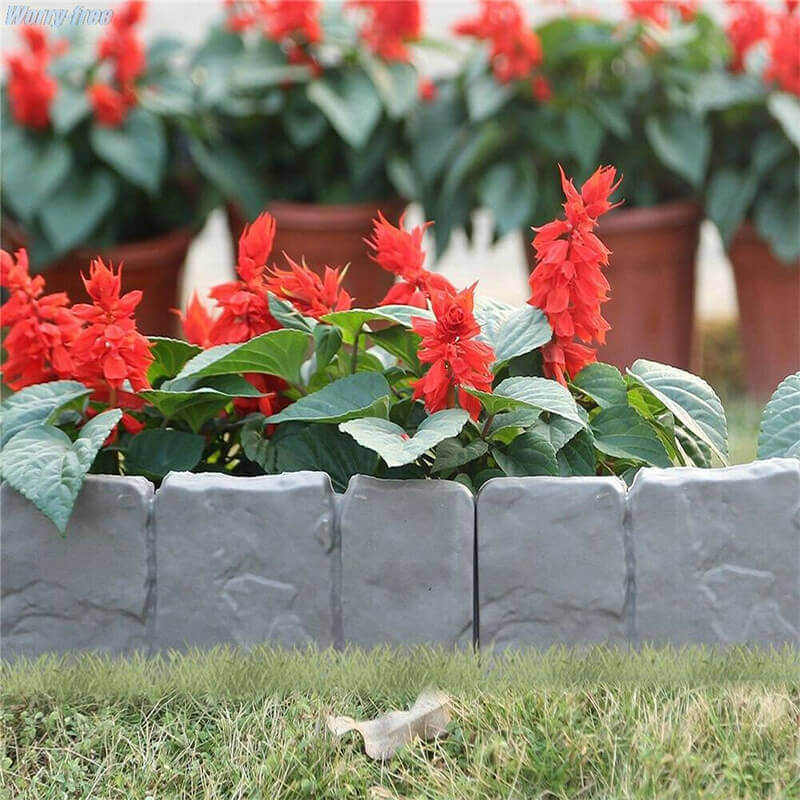 ⏰ OFFRE LIMITÉE : -50 % DE RÉDUCTION ! 🌿 Clôture de jardin en pierre reconstituée – Résiste aux intempéries, Durable & Facile à installer 🏡