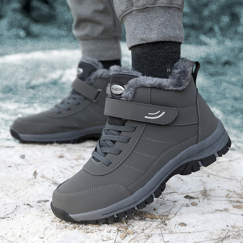 Chaussures chaudes et multicolores en coton pour hommes et femmes, idéales pour garder les pieds au chaud