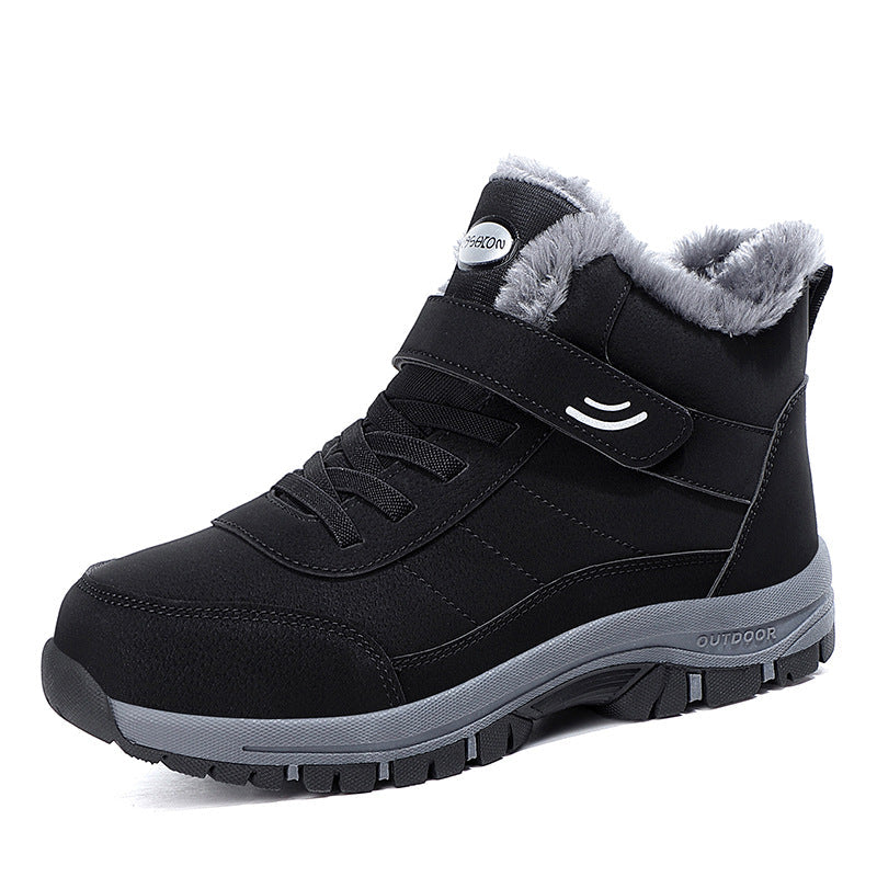 Chaussures chaudes et multicolores en coton pour hommes et femmes, idéales pour garder les pieds au chaud