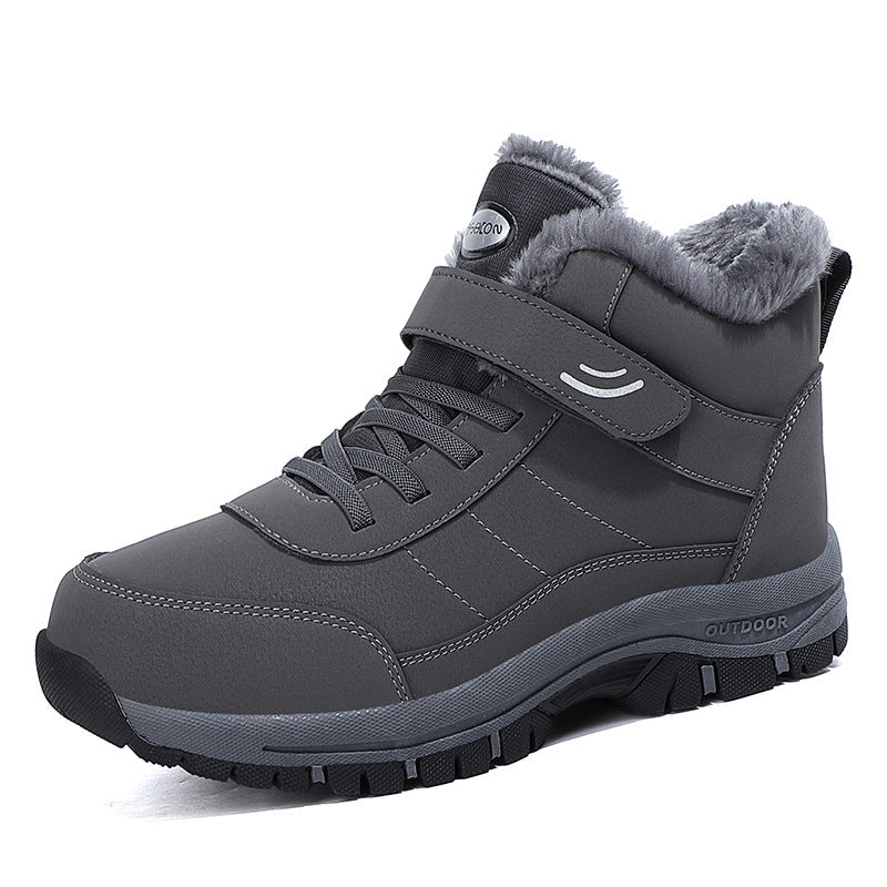 Chaussures chaudes et multicolores en coton pour hommes et femmes, idéales pour garder les pieds au chaud