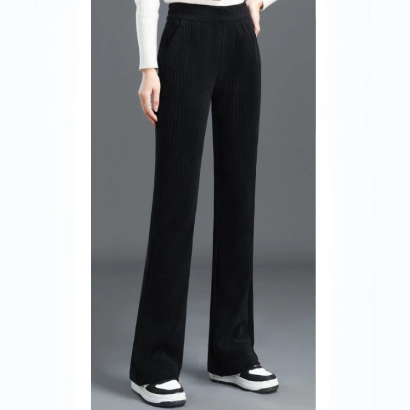 Pantalon d'automne et d'hiver 🔥 chaud 🔥 élégant à taille large et extensible(50 % de réduction)
