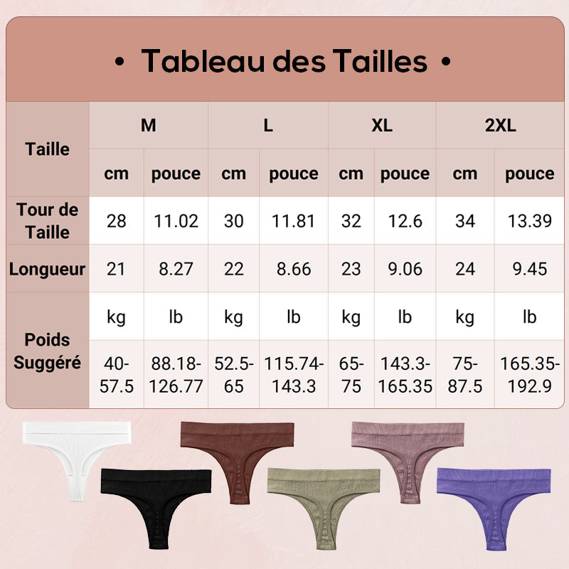 🔥String de Yoga Sexy sans Couture pour Femme