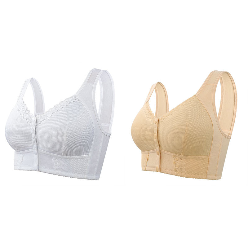 💥Demi-tarif pour le deuxième💥🌸Soutien-gorge respirant Plus Size pour femmes avec fermeture frontale