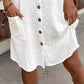 🔥Vente chaude🔥Robe chemise boutonnée à manches courtes et à poches pour femmes