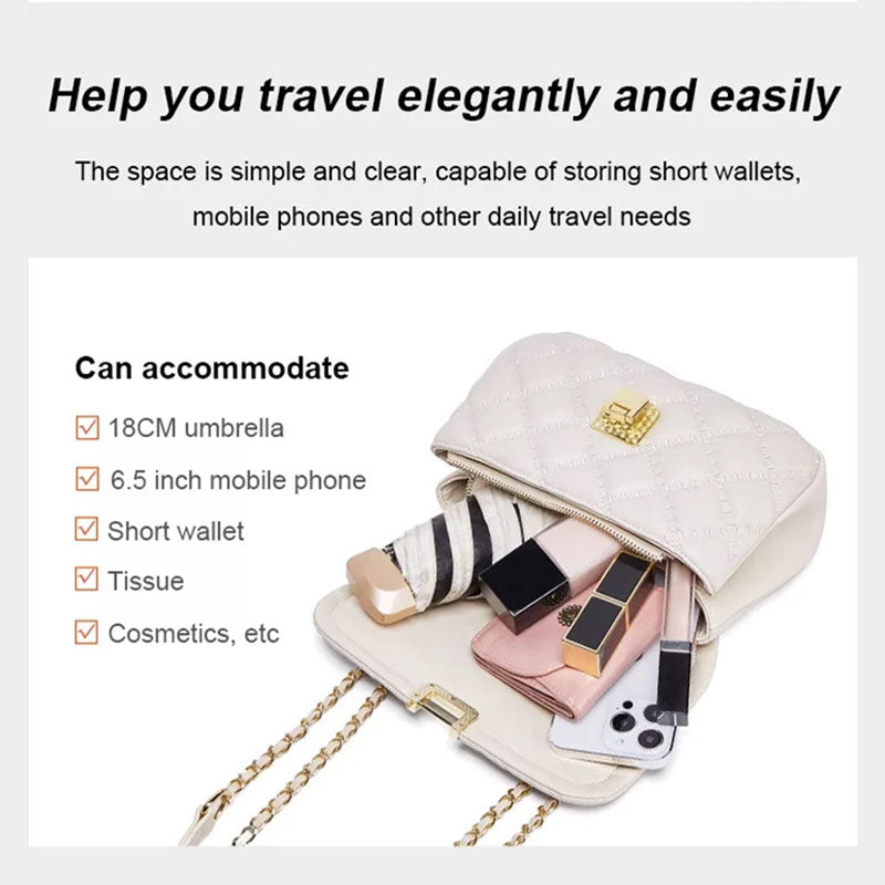 Sac à chaîne haut de gamme luxueux pour femme