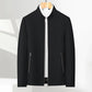 🔥Best-seller🔥Veste Décontractée à Col Montant et Fermeture à Glissière pour Hommes