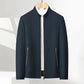 🔥Best-seller🔥Veste Décontractée à Col Montant et Fermeture à Glissière pour Hommes