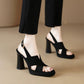 💥50% de réduction pour un temps limité👠Sandales à talons hauts et orteils ouverts