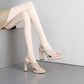 💥50% de réduction pour un temps limité👠Sandales à talons hauts et orteils ouverts