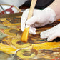 📢📢50 % de réduction !!!⏰Peinture dorée à base d'eau résistante aux intempéries💛