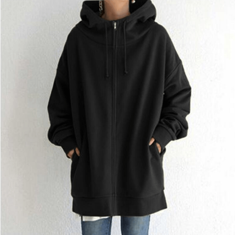 Sweat à capuche zippé d'automne/d'hiver pour femmes - Livraison gratuite pour 2 pièces