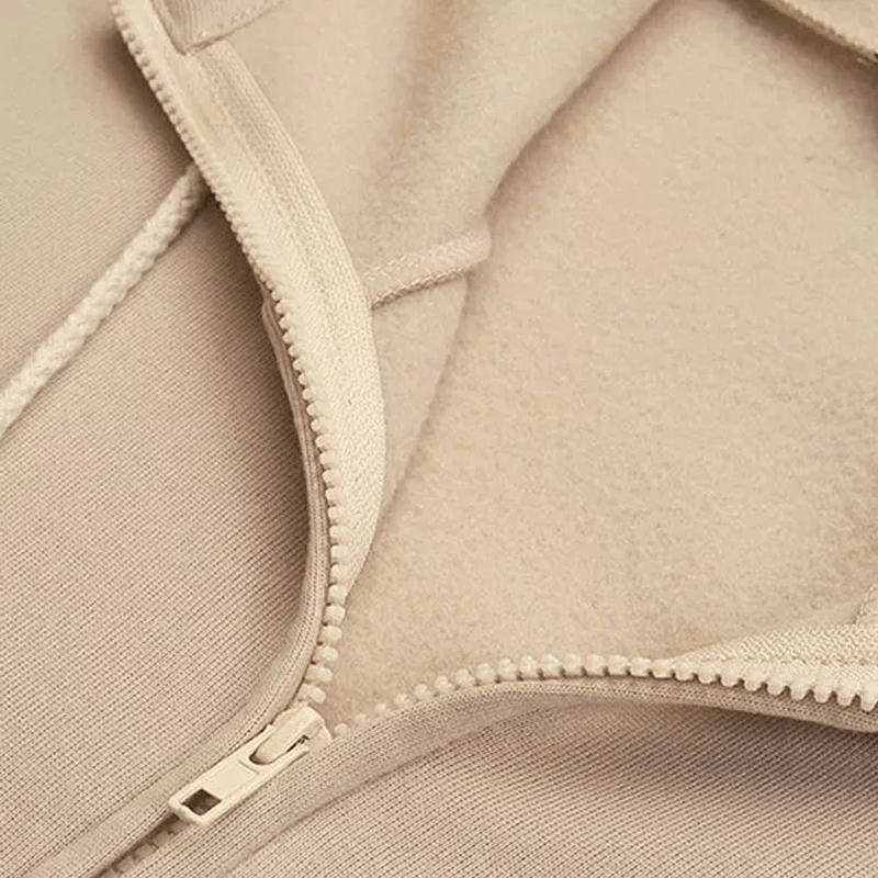 Sweat à capuche zippé d'automne/d'hiver pour femmes - Livraison gratuite pour 2 pièces