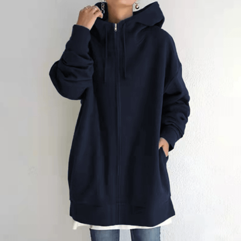 Sweat à capuche zippé d'automne/d'hiver pour femmes - Livraison gratuite pour 2 pièces