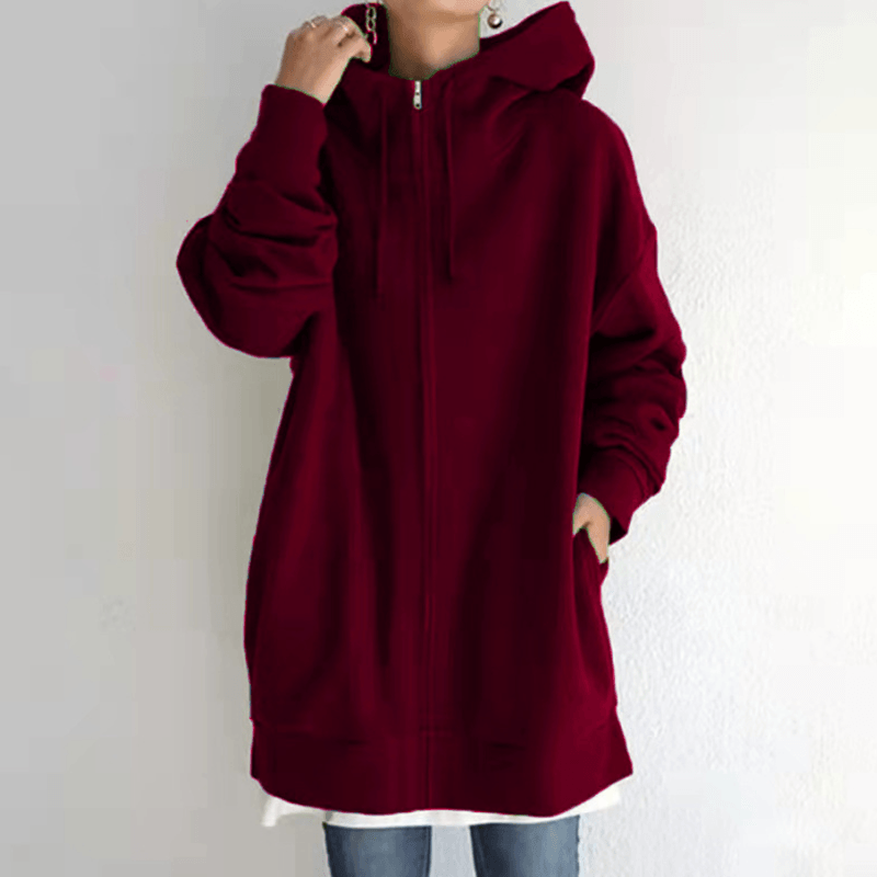 Sweat à capuche zippé d'automne/d'hiver pour femmes - Livraison gratuite pour 2 pièces
