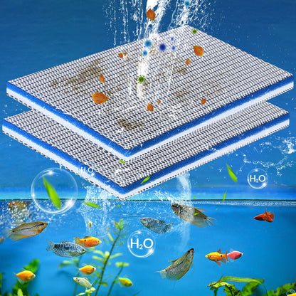 🐟💧 Achetez 1, obtenez 1 GRATUITEMENT ! Mousse filtrante 8D haute densité – Eau cristalline, poissons en pleine santé