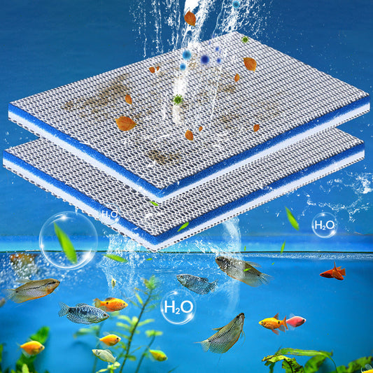 🐟💧 Achetez 1, obtenez 1 GRATUITEMENT ! Mousse filtrante 8D haute densité – Eau cristalline, poissons en pleine santé