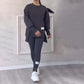 ✨Ensemble Sweat-Shirt Et Leggings Décontractés Pour Femmes🌸Livraison gratuite