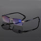 🏆👓 Saphir haute dureté ✨ Anti bleu progressive Far And Near Lunettes de lecture à double usage