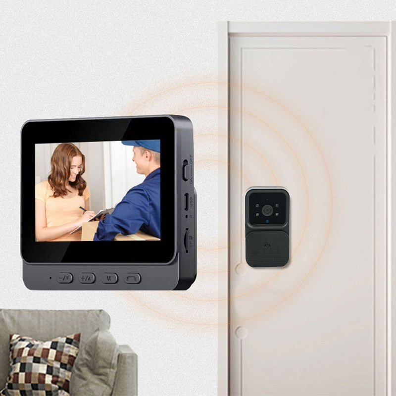 📢📢 50 % de réduction !Système de Sonnette Vidéo HD – Sécurité Domestique 24h/24 avec Vision Nocturne & Interphone ! 🏠👁️