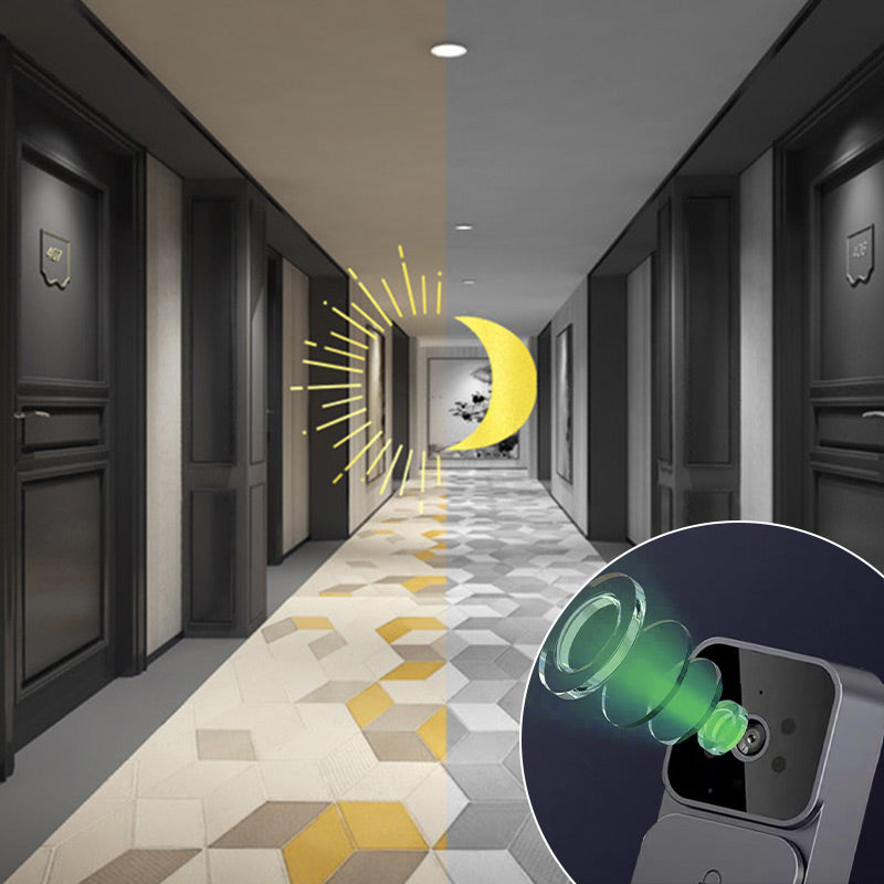 📢📢 50 % de réduction !Système de Sonnette Vidéo HD – Sécurité Domestique 24h/24 avec Vision Nocturne & Interphone ! 🏠👁️