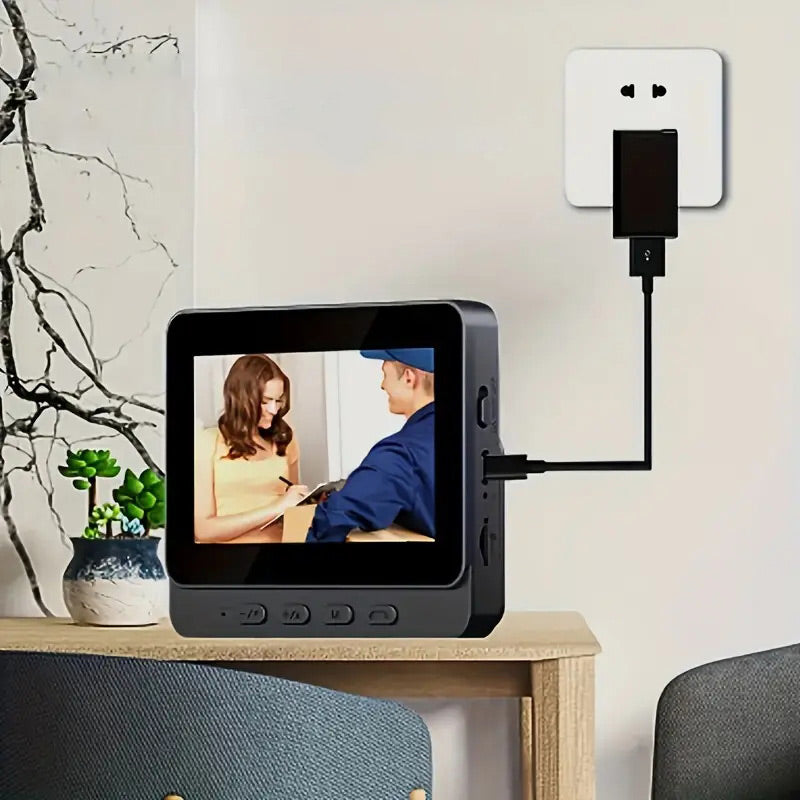 📢📢 50 % de réduction !Système de Sonnette Vidéo HD – Sécurité Domestique 24h/24 avec Vision Nocturne & Interphone ! 🏠👁️