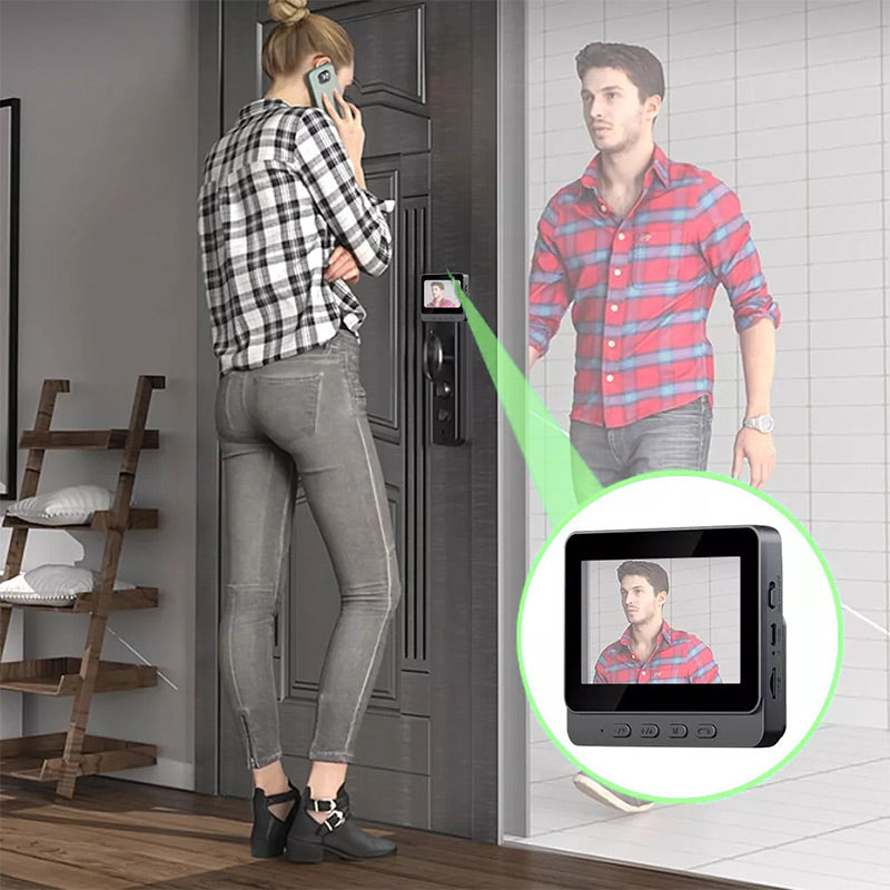 📢📢 50 % de réduction !Système de Sonnette Vidéo HD – Sécurité Domestique 24h/24 avec Vision Nocturne & Interphone ! 🏠👁️