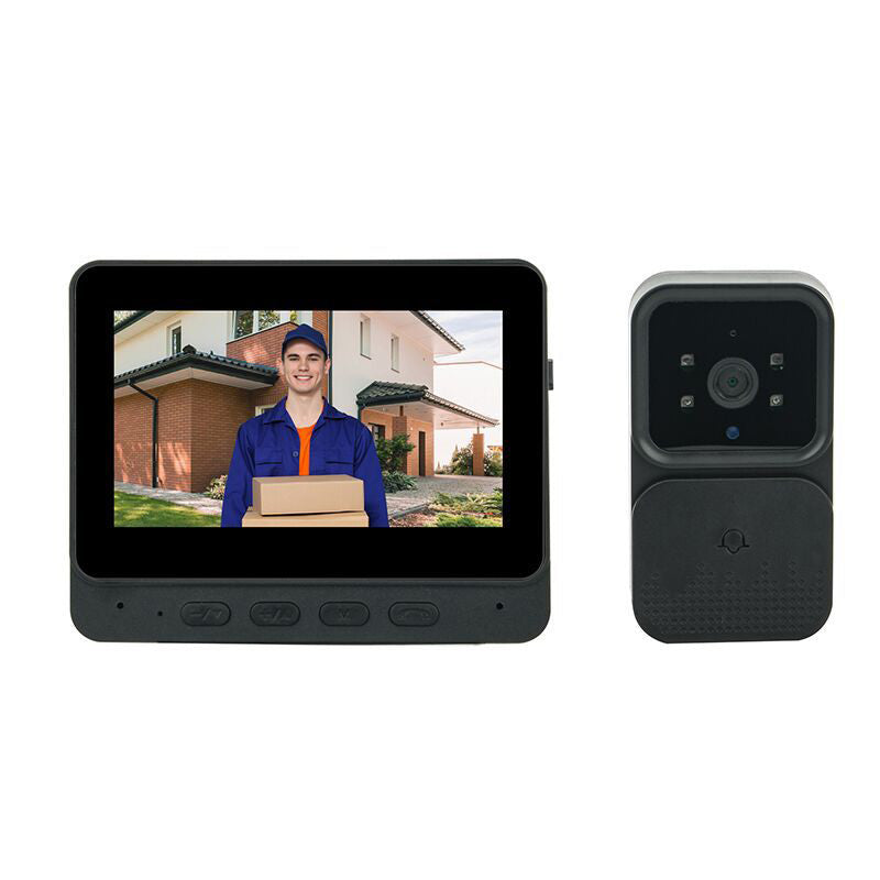 📢📢 50 % de réduction !Système de Sonnette Vidéo HD – Sécurité Domestique 24h/24 avec Vision Nocturne & Interphone ! 🏠👁️