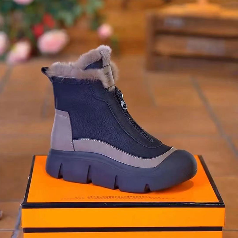 🌸Bottes de neige imperméables et chaudes à fermeture éclair pour femmes💝