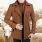 🔈45% DE RÉDUCTION!🧥MANTEAU HOMME DOUBLE COL🍂Laine Chaude Premium, Coupe Moderne pour Automne-Hiver, Style Élégant Intemporel✨
