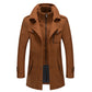 🔈45% DE RÉDUCTION!🧥MANTEAU HOMME DOUBLE COL🍂Laine Chaude Premium, Coupe Moderne pour Automne-Hiver, Style Élégant Intemporel✨