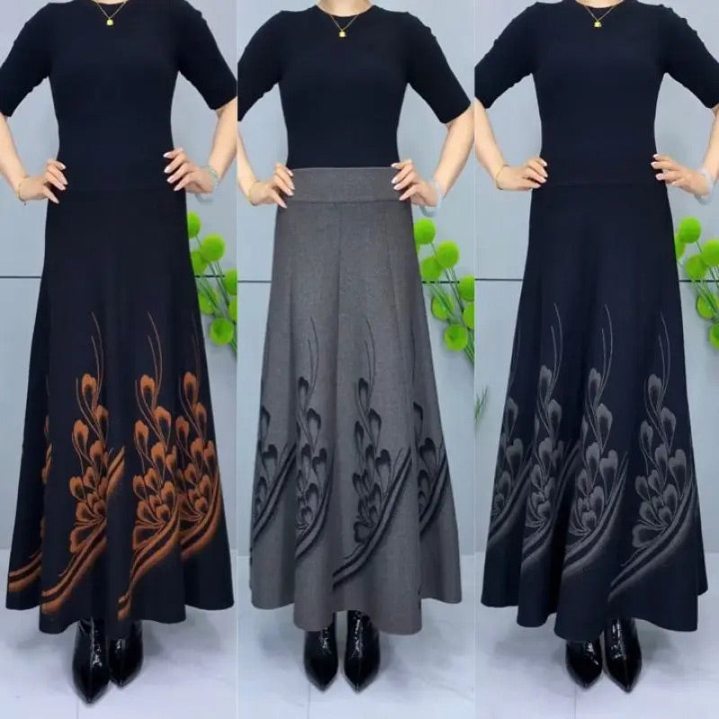 ❄️Remise automne et hiver 50%🍂Jupe trapèze élégante taille haute pour femmes